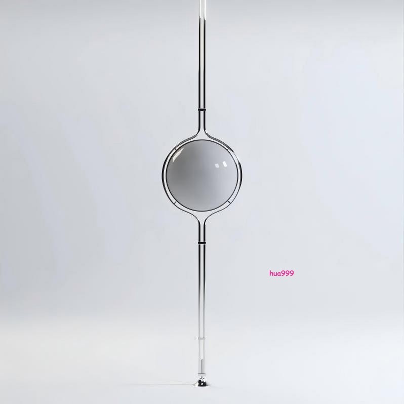 Floor-to-Ceiling Lamp 280cm Adjustable Height Contemporary Stand Acrylic Balls