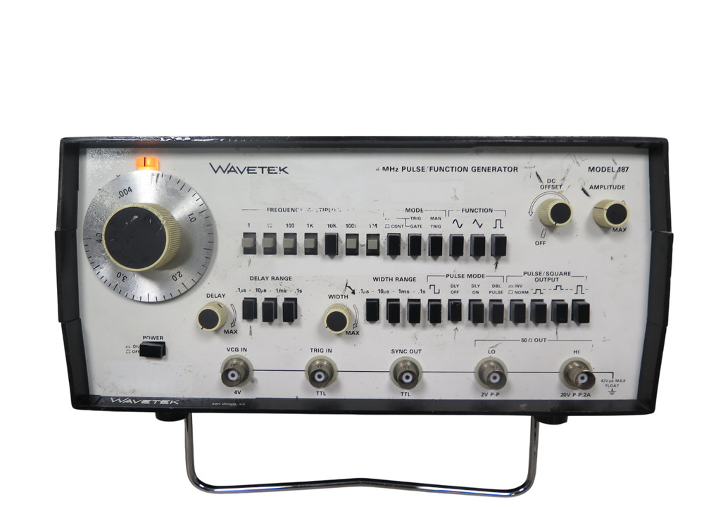 Wavetek 187 Puls Function Generator 4MHz - Free Shipping