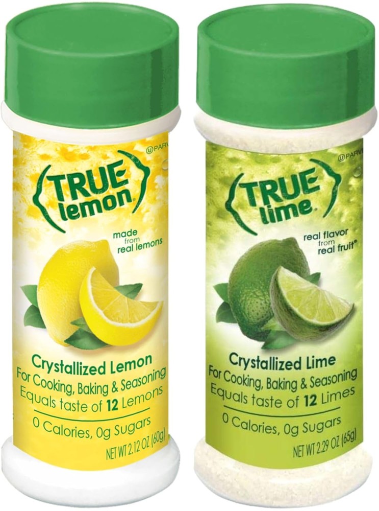 True Lemon Two Pack - Shaker and Lime Shaker, Powder