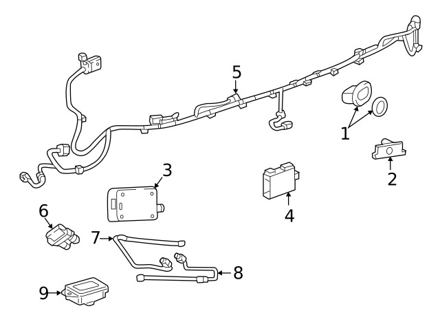 Genuine GM Harness 85597083