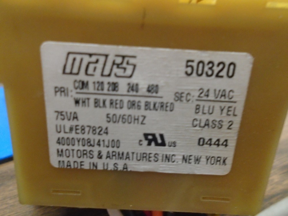 Mars Transformer; 50320; "USED"