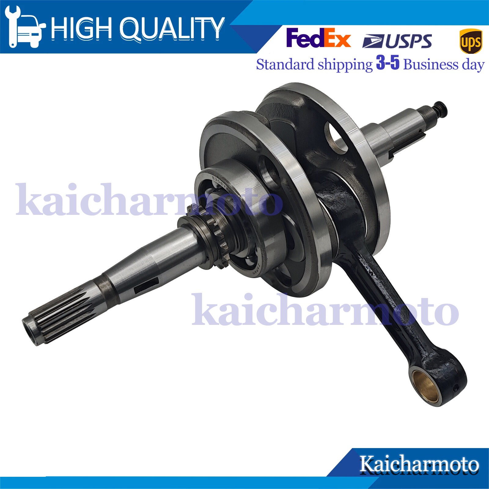 New Crankshaft Assy 1UY-11400-00-00 For Yamaha YFM 350 Raptor 2004-2013