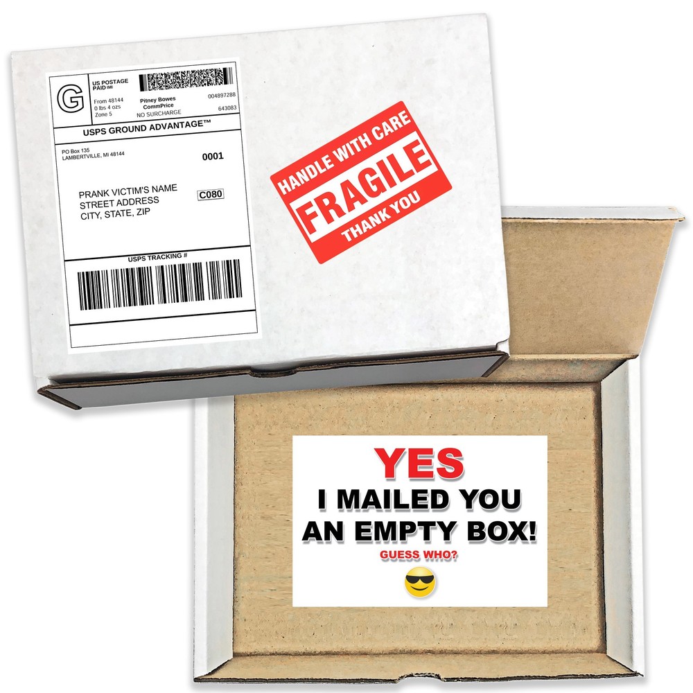 I Mailed You An Empty Box Prank Mail Sent Anonymously!