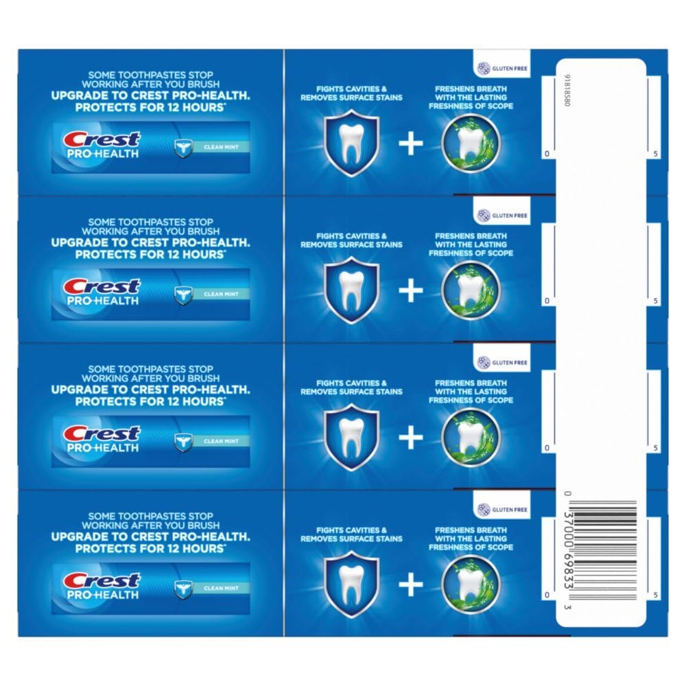 Crest Whitening Plus Scope, Complete Active Fresh + Whitening Toothpaste, 5....