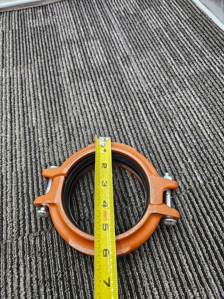 SCI 4” Rigid Coupling UL/FM 65LR Orange