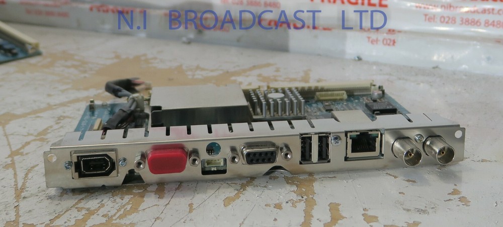 Sony pdw-f1600 xdcam recorder  Firewire / USB   timecode NET-4 board