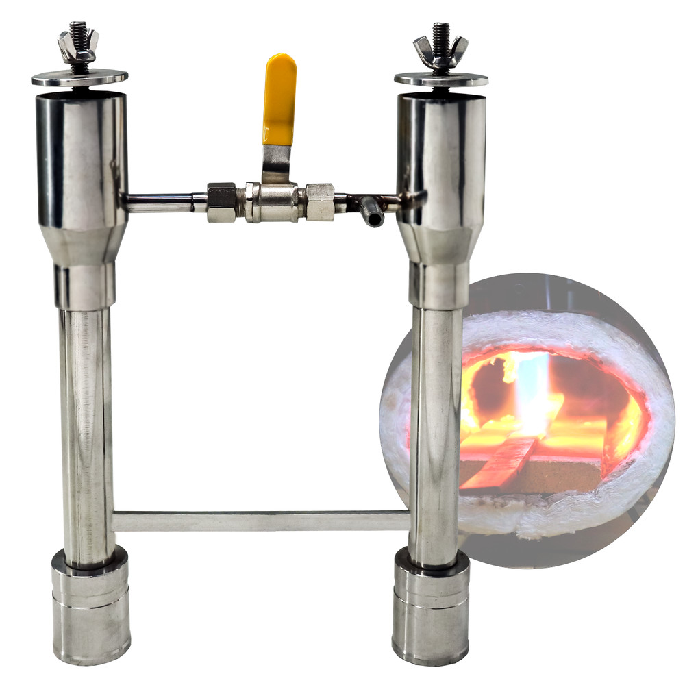 SIMOND STORE Propane Forge Double Burner Kit with Valve