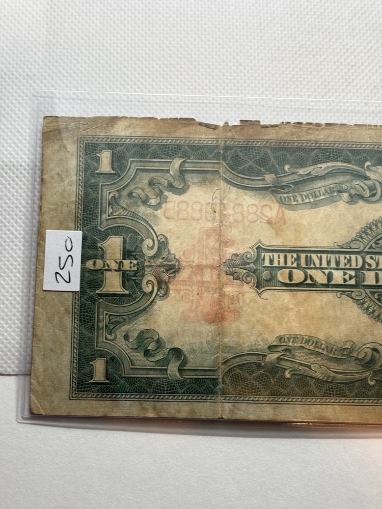 1923 Red Seal Silver Certificate $1 Note