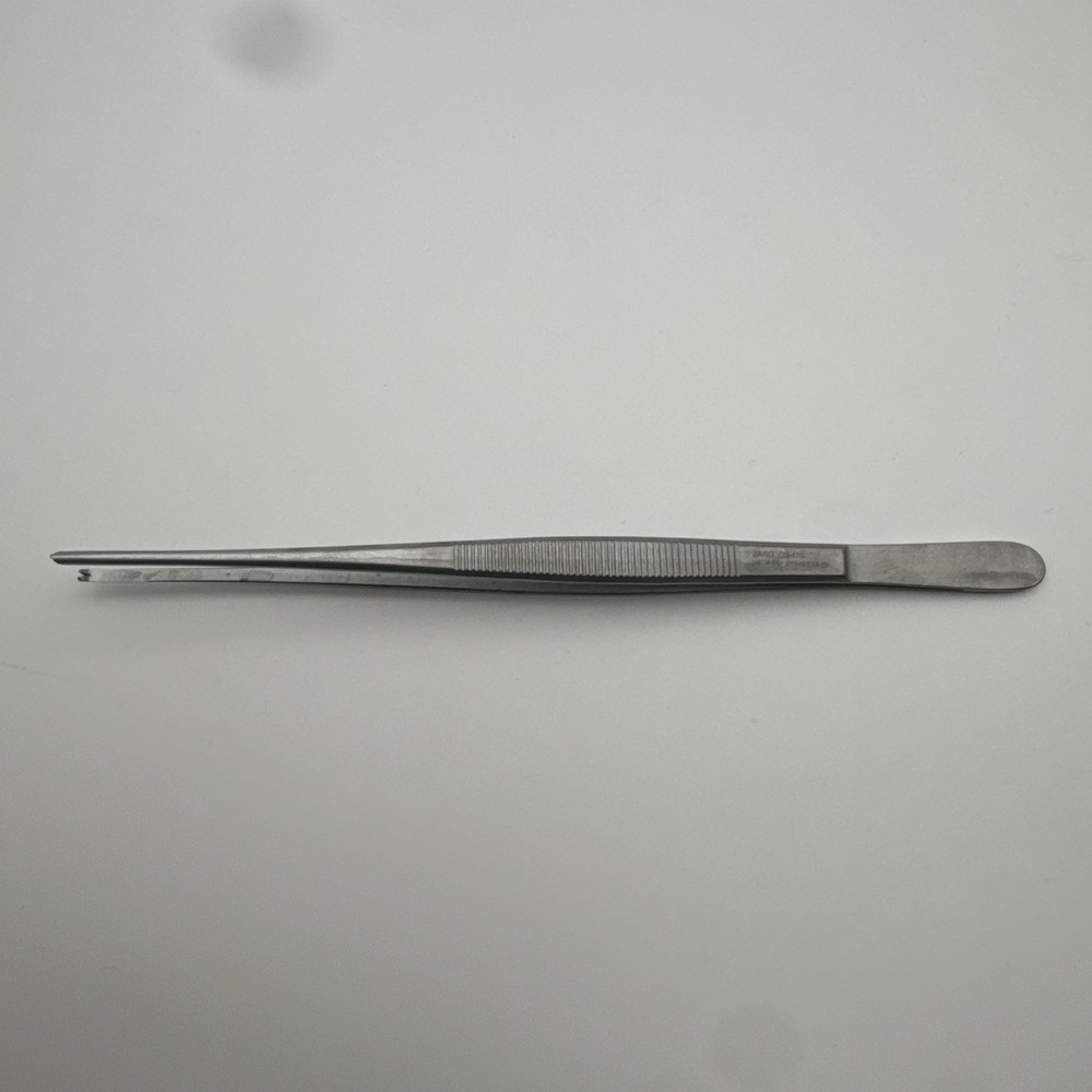 Jarit 130-170 Tissue Forceps, 1 x 2 Teeth, 8"