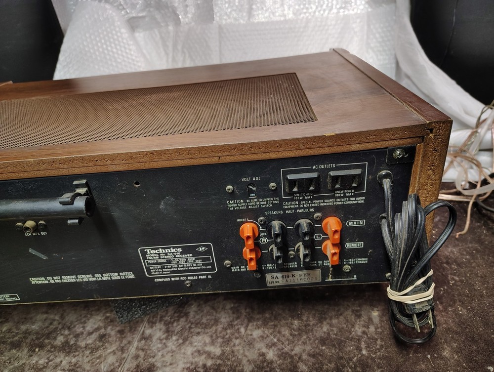 Technics SA-616 receiver