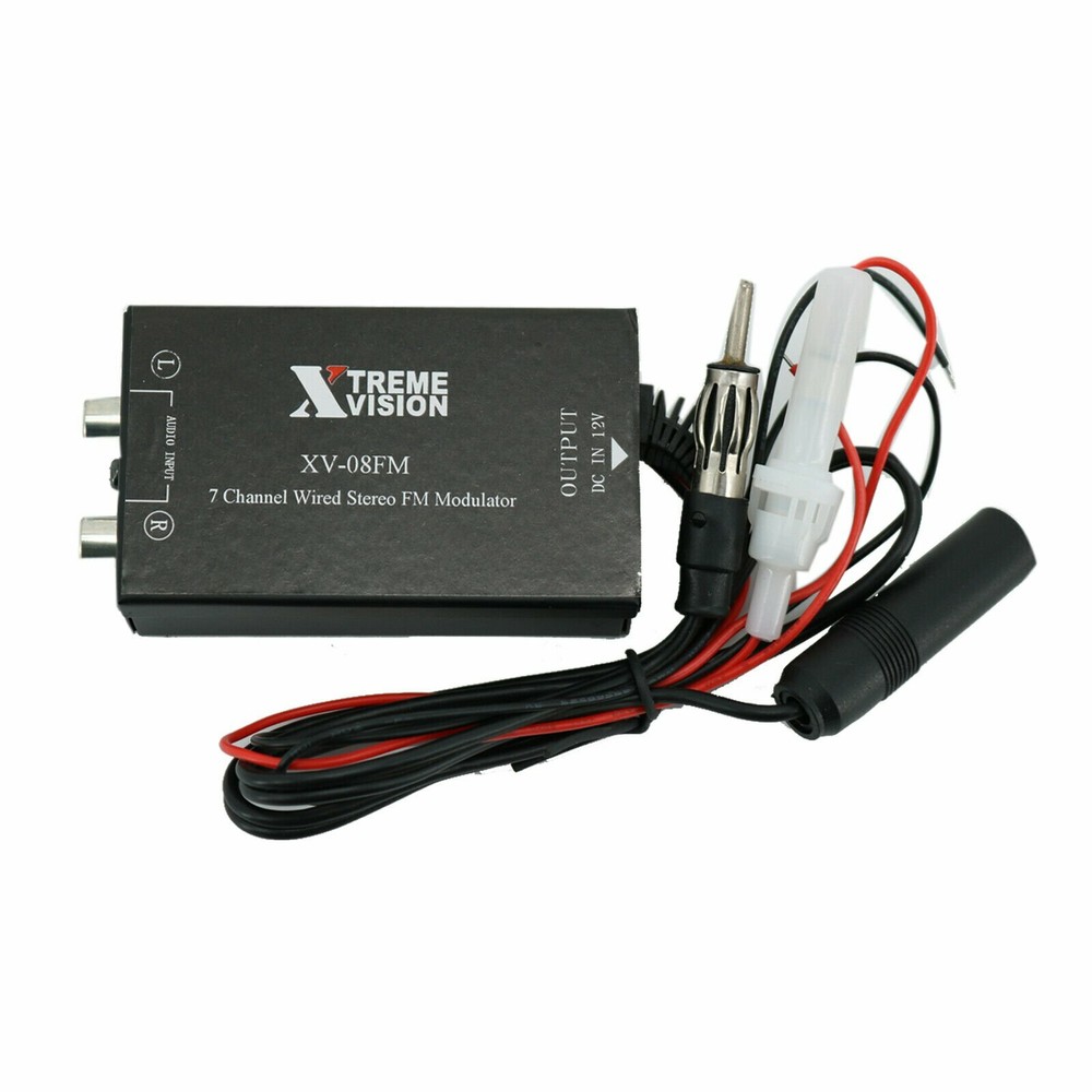XV-08FM Digital FM Stereo Transmitter 7 Channels Wired Automatic Radio Antenna