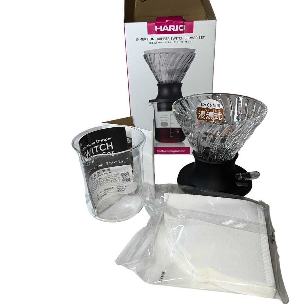 Hario V60 Switch Immersion Dripper Server Set SSD-5012 Glass 02