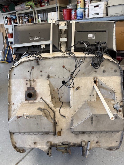 Homemade Flight Simulator Airplane Cockpit.