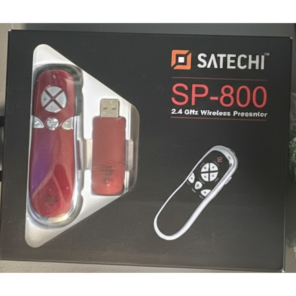 Satechi SP-800 Smart Pointer 2.4GHz Wireless Presenter - New Sealed
