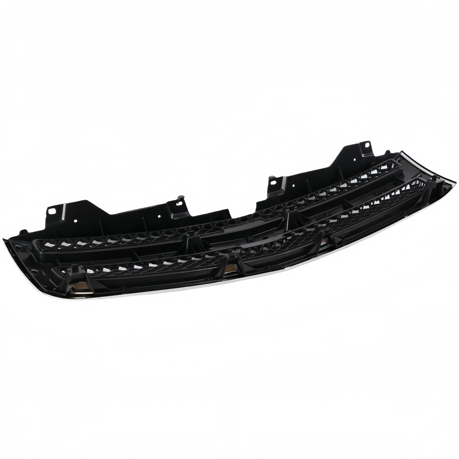 For Chevrolet Silverado 1500 2007-2013 Front Bumper Grille Chrome w/Black Insert