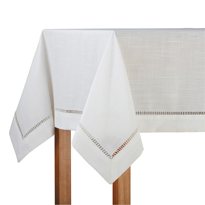 White Embroidered Plain Eyelet  Altar Frontal