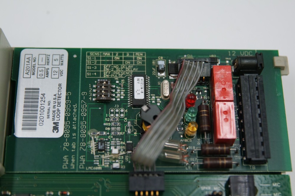 3M Intercom System C960 Base Station W/ A201AA Loop Detector