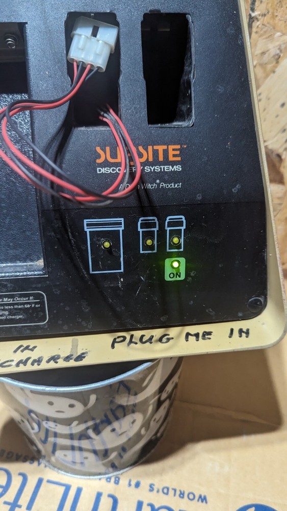 Ditch Witch Subsite CHARGER ONLY For 65T 65R READ!