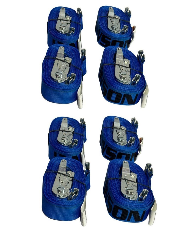20' E-Track Ratchet Strap 8 Pack