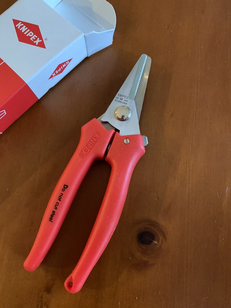 KNIPEX 95 05 140 5.5" Combination Shears New Open Box READ!