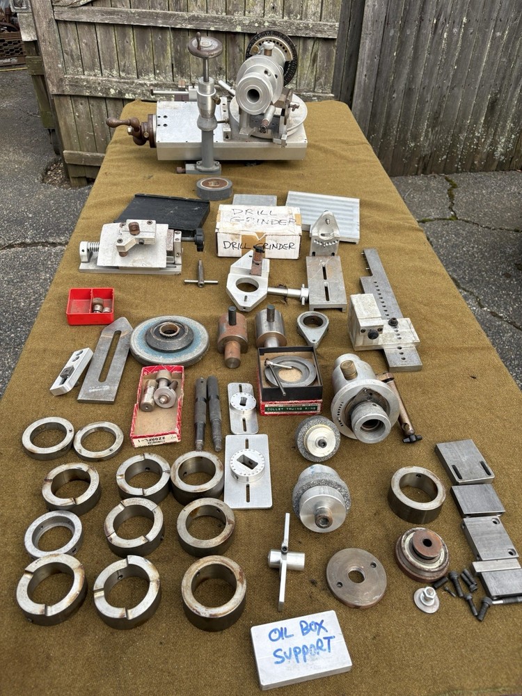 Precision Mill Drill Bit Sharpening Fixture Nicely Shop Made