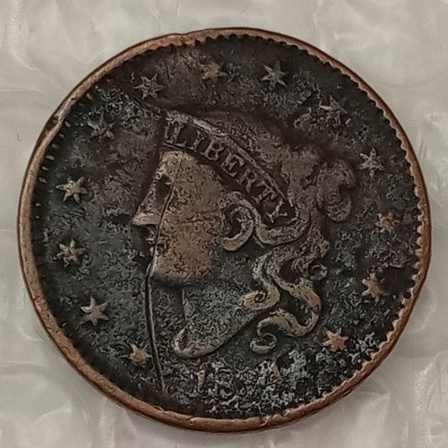 USA Coronet Head Cent 1834~* G ~ Large Cent