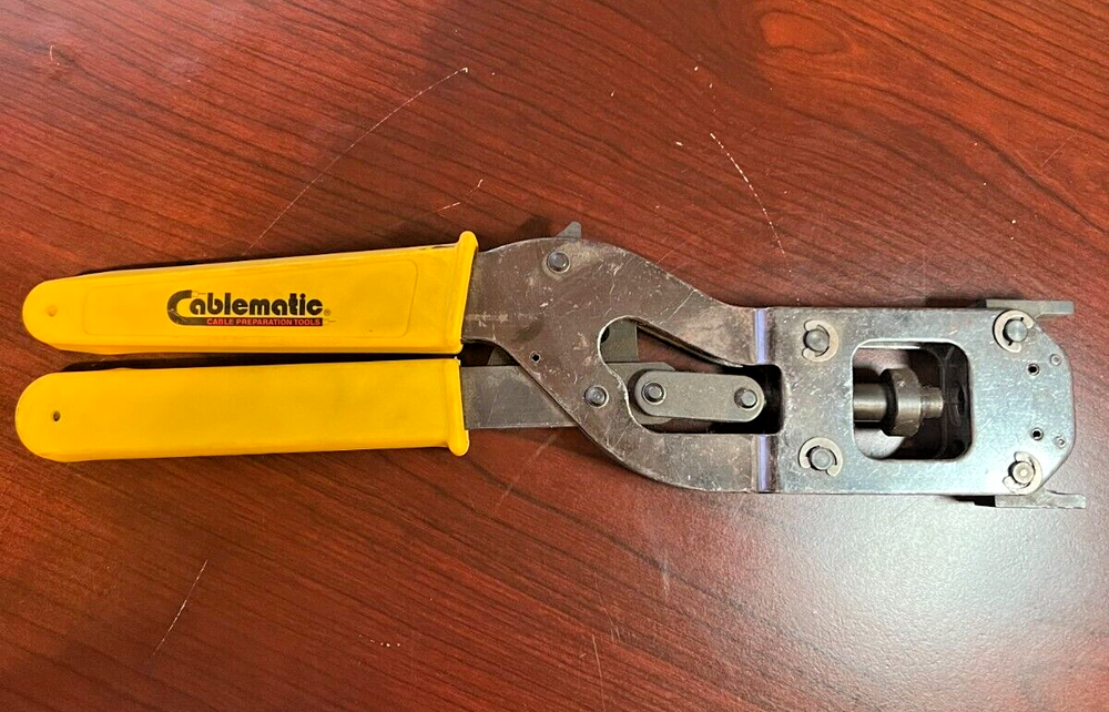 Ripley CableMatic 5C-Crimp Round Compression Tool Connectors Compression Tool