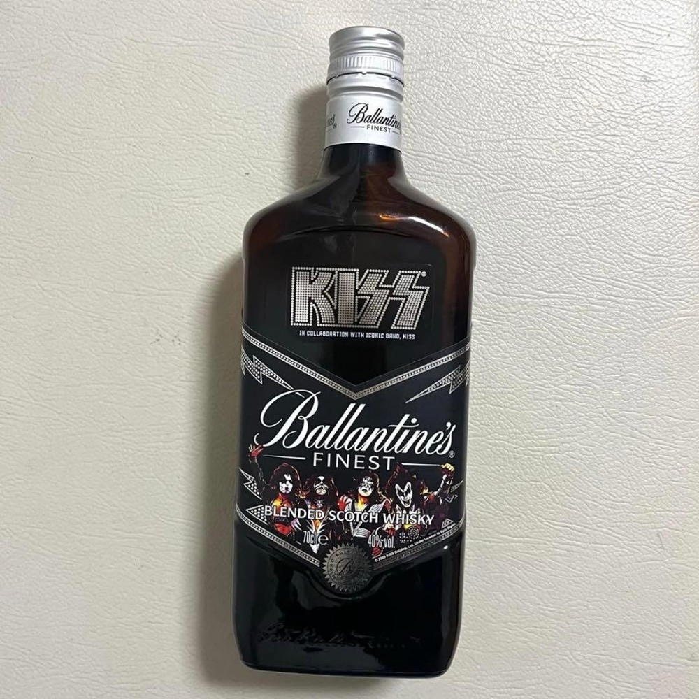 Kiss Limited Edition Suntory Collaboration Whisky Empty Bottle Japan 700ml