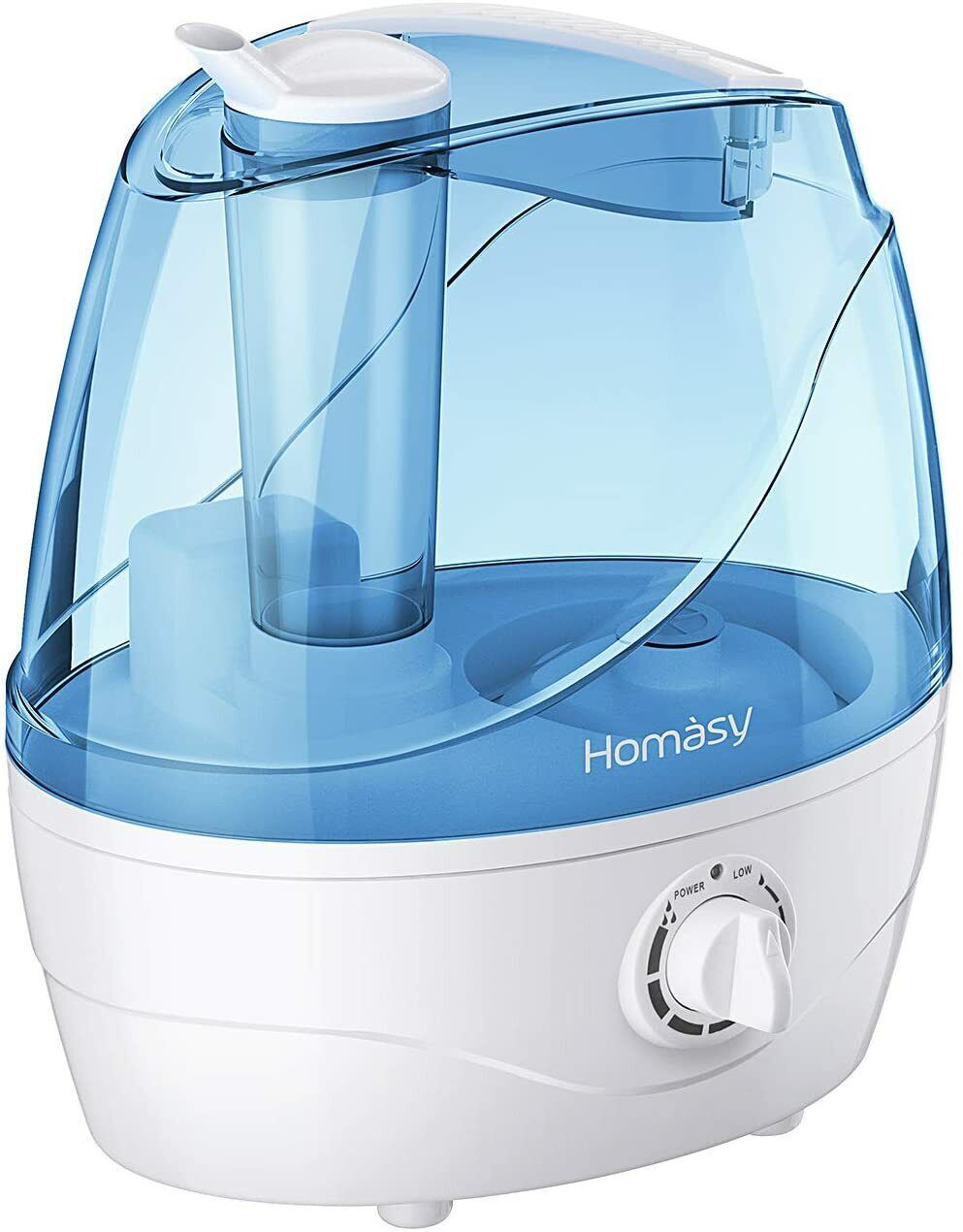 2.2L Humidifier for HOME OFFICE with Light,Quiet & Auto-of Cool Mist Humidifier