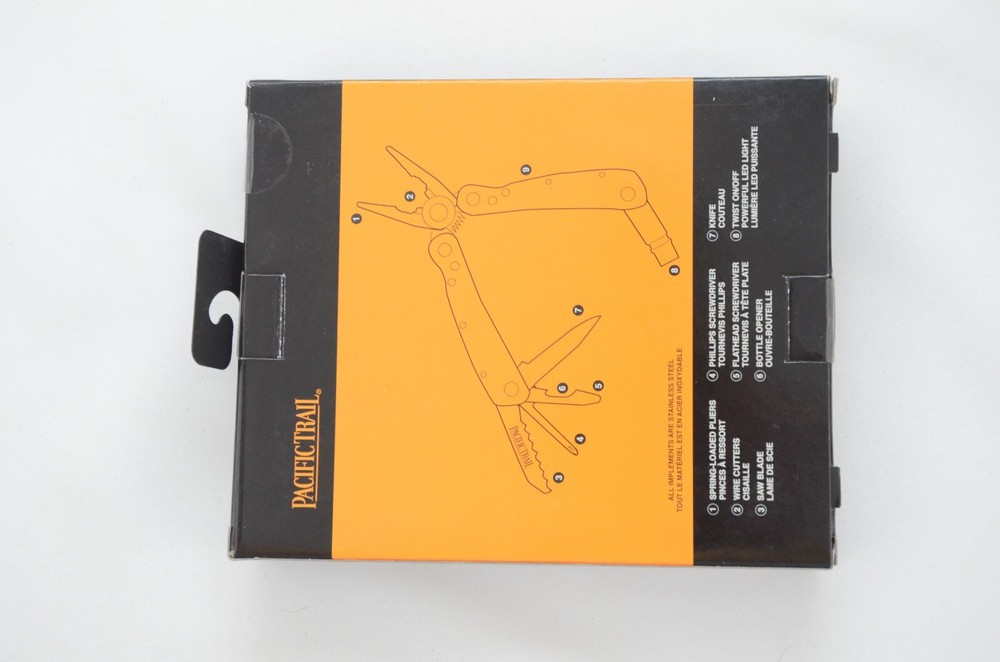 Pacific Trail LED Multi Tool Graphite New in Box 41PA1103