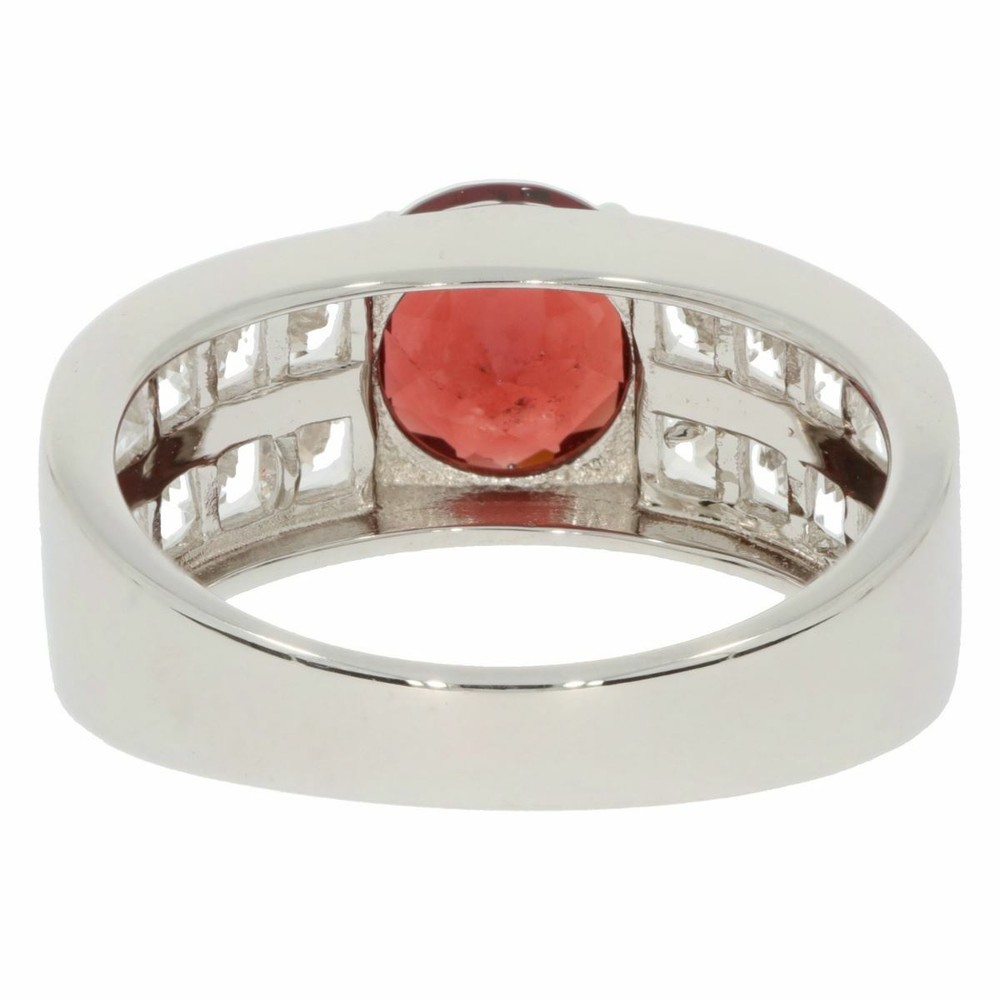 Sterling Silver Semi Mount Ring Setting RD 8x8mm Topaz