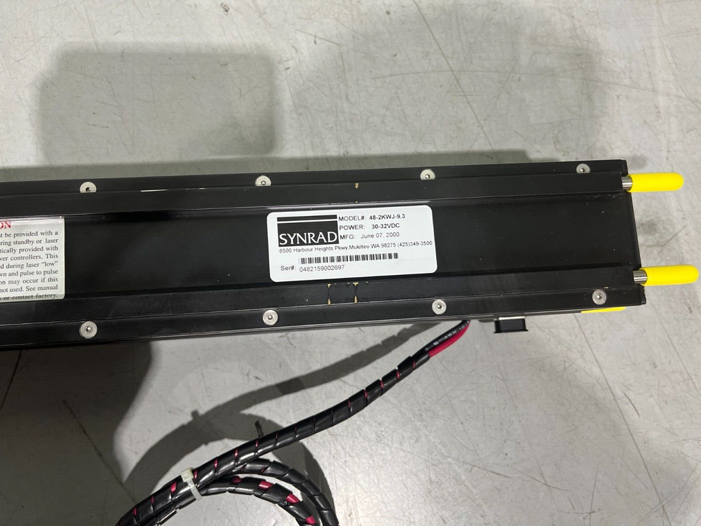 Synrad 48-2KWJ-9.3 CO2 Laser