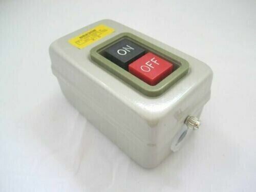 BENCH TOOL DRILL PRESS SWITCH PUSH BUTTON ISOLATOR METAL STARTER MOTOR BS230B