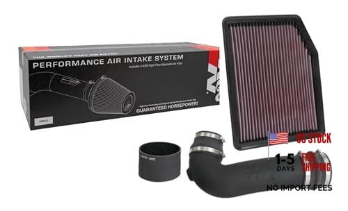 Cold Air Intake System: High-Flow Air Filter, Increase Performance & Towing: