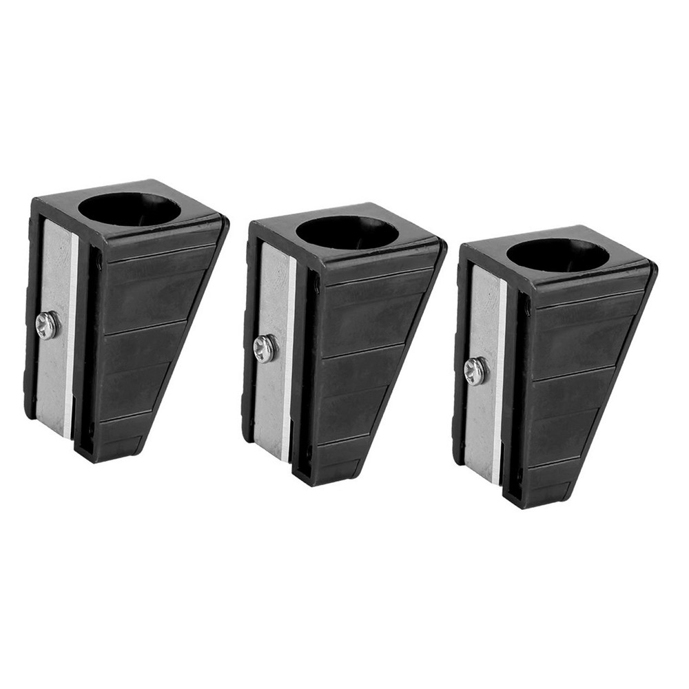 3pcs Black Mini Billiarde Tip Trimmer Shaper Tapper Repair Tool Accessory BEA