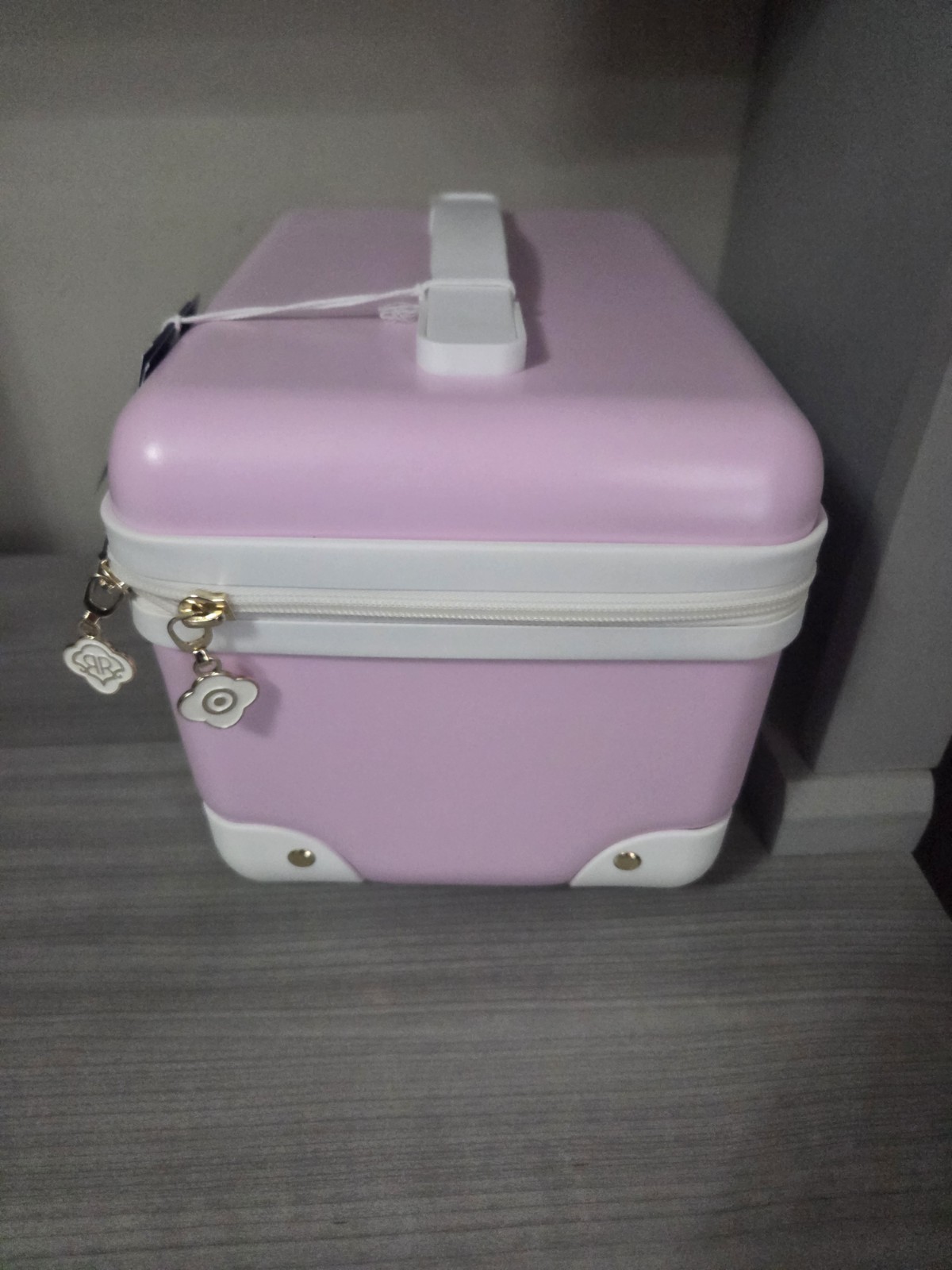 Roller Rabbit Soft Pink Trunk Vanity Case Target NEW IN HAND SOFT PINK IN HAND
