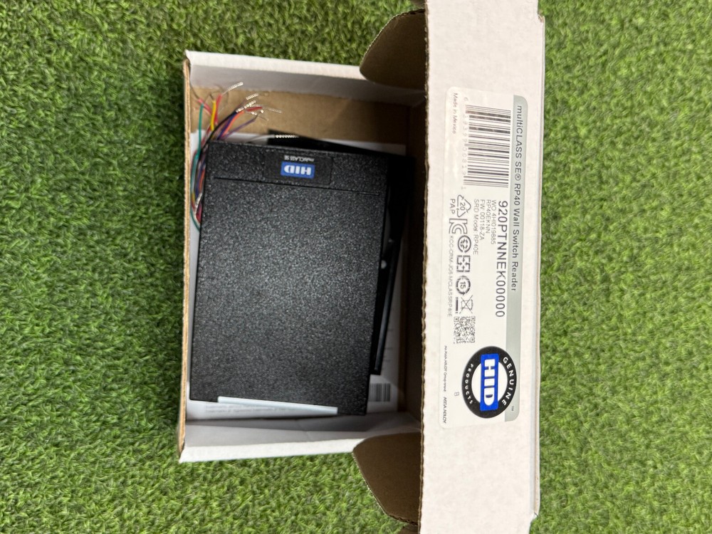 HID multiCLASS SE RP40 Multi-technology Smartcard Reader Wall Switch Unused New