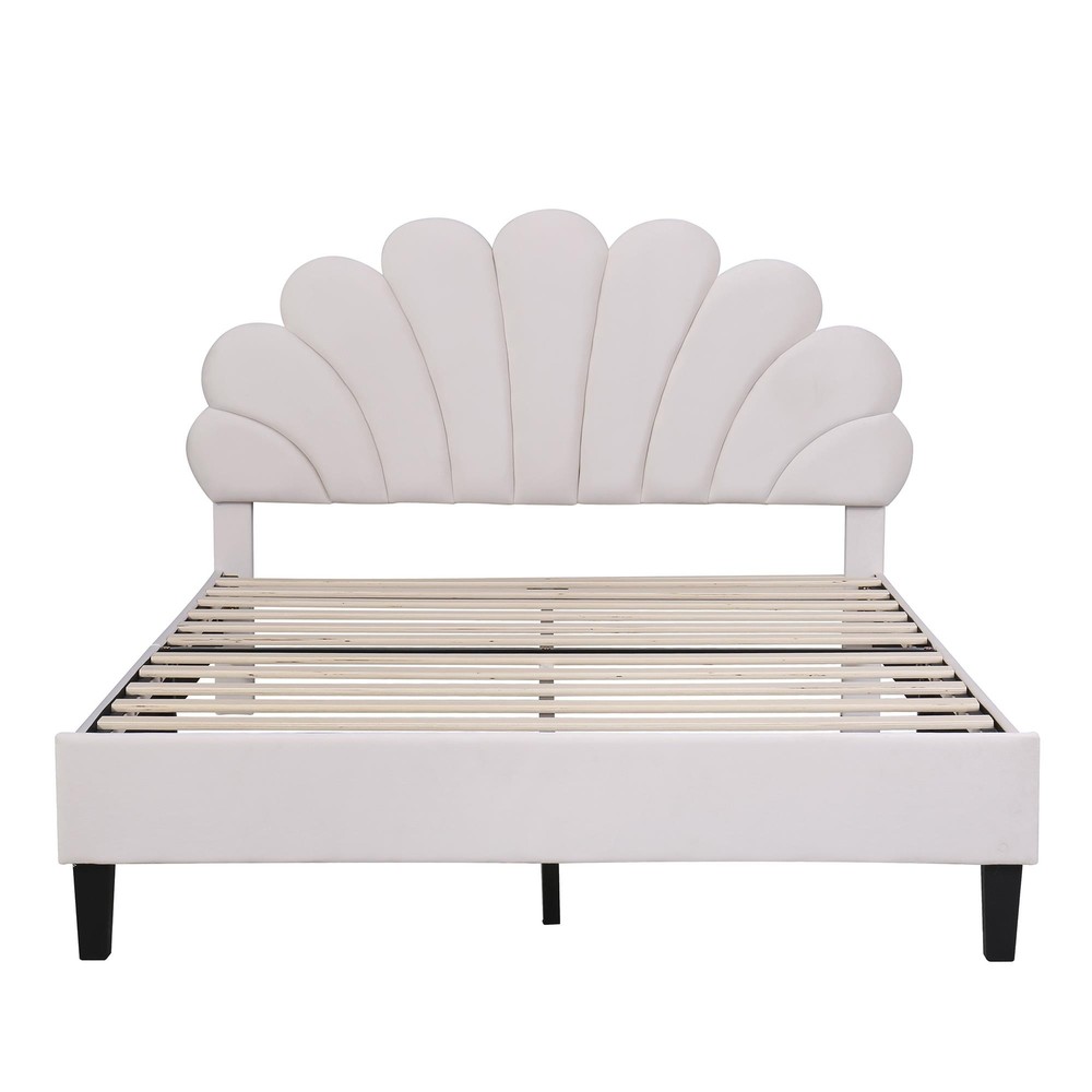 Full Size Upholstered Platform Bed