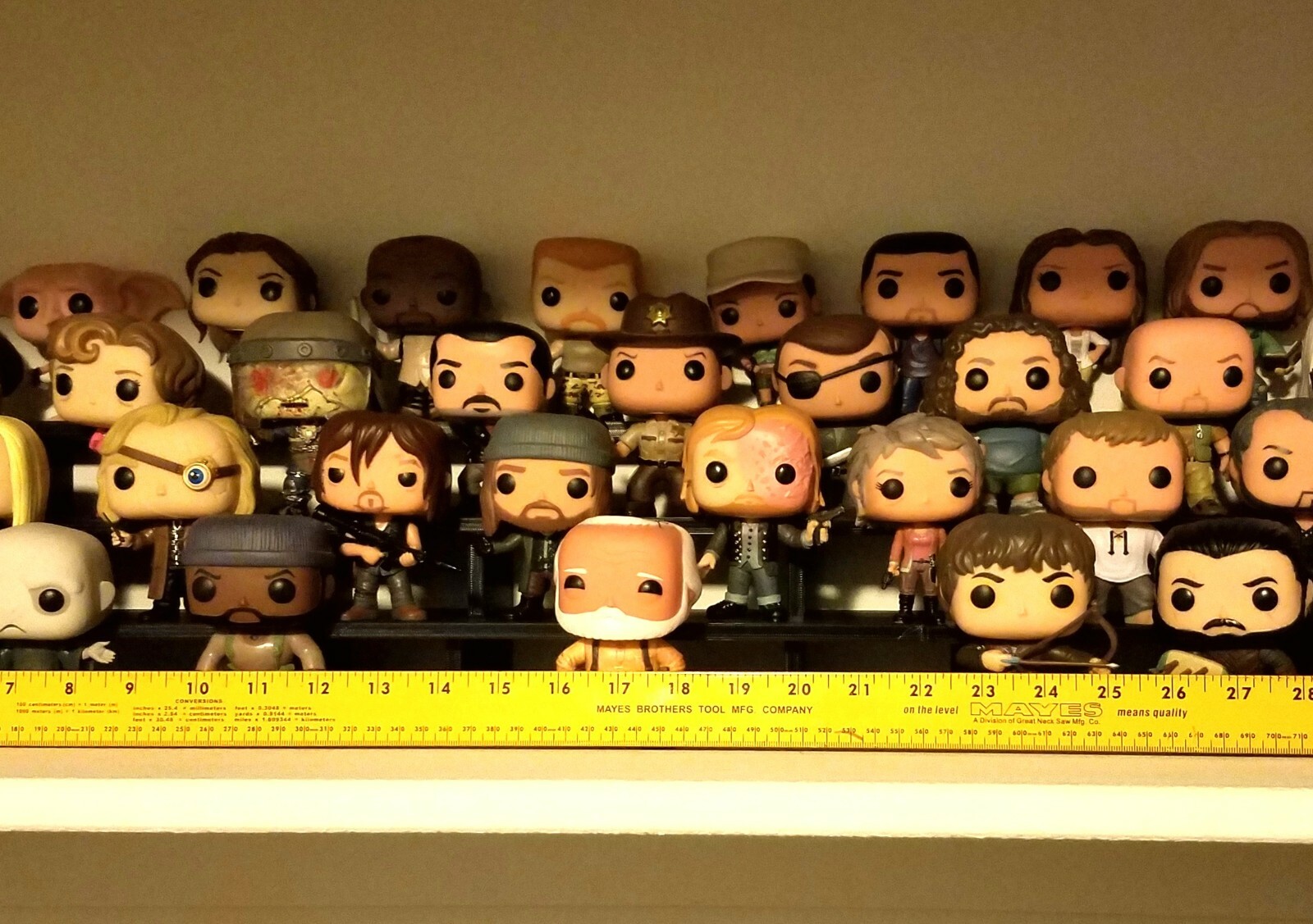 10 inch 3-Tier White Funko Pop! Display Shelf Stand with Equal Length Shelves