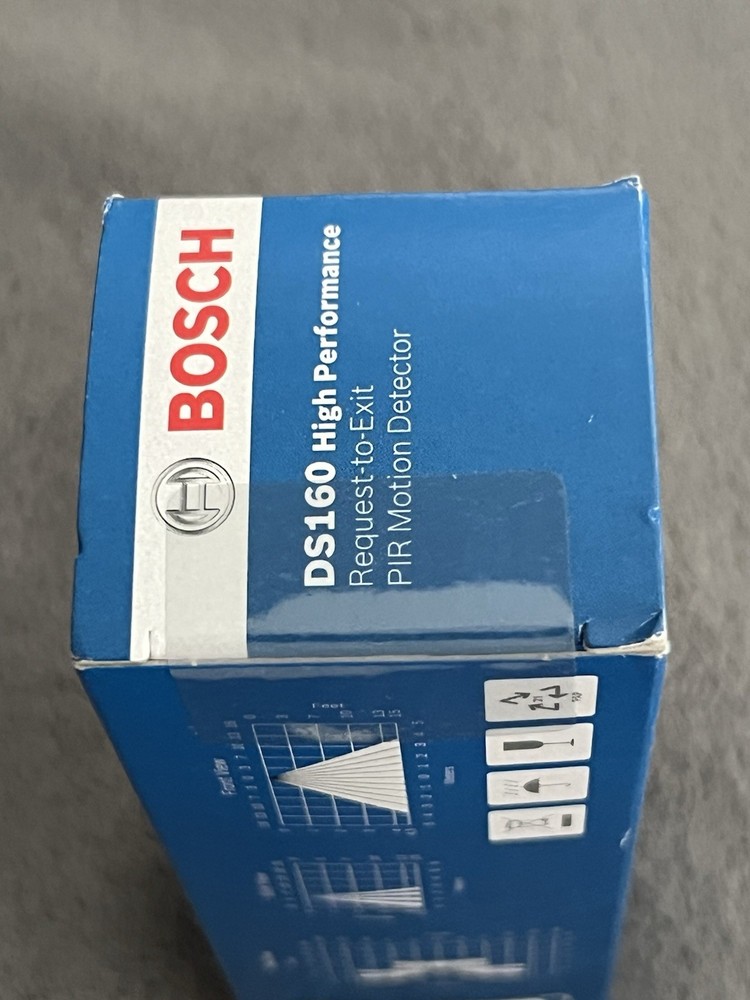Bosch DS160 REX Motion Sensor with Sounder, High Performance - NEW