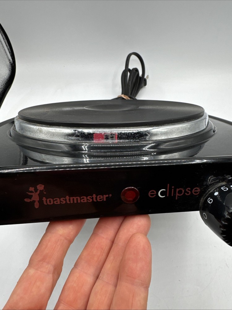 Toastmaster Eclipse 6431 Single Burner Cooker Hot Plate Camping Office Workshop