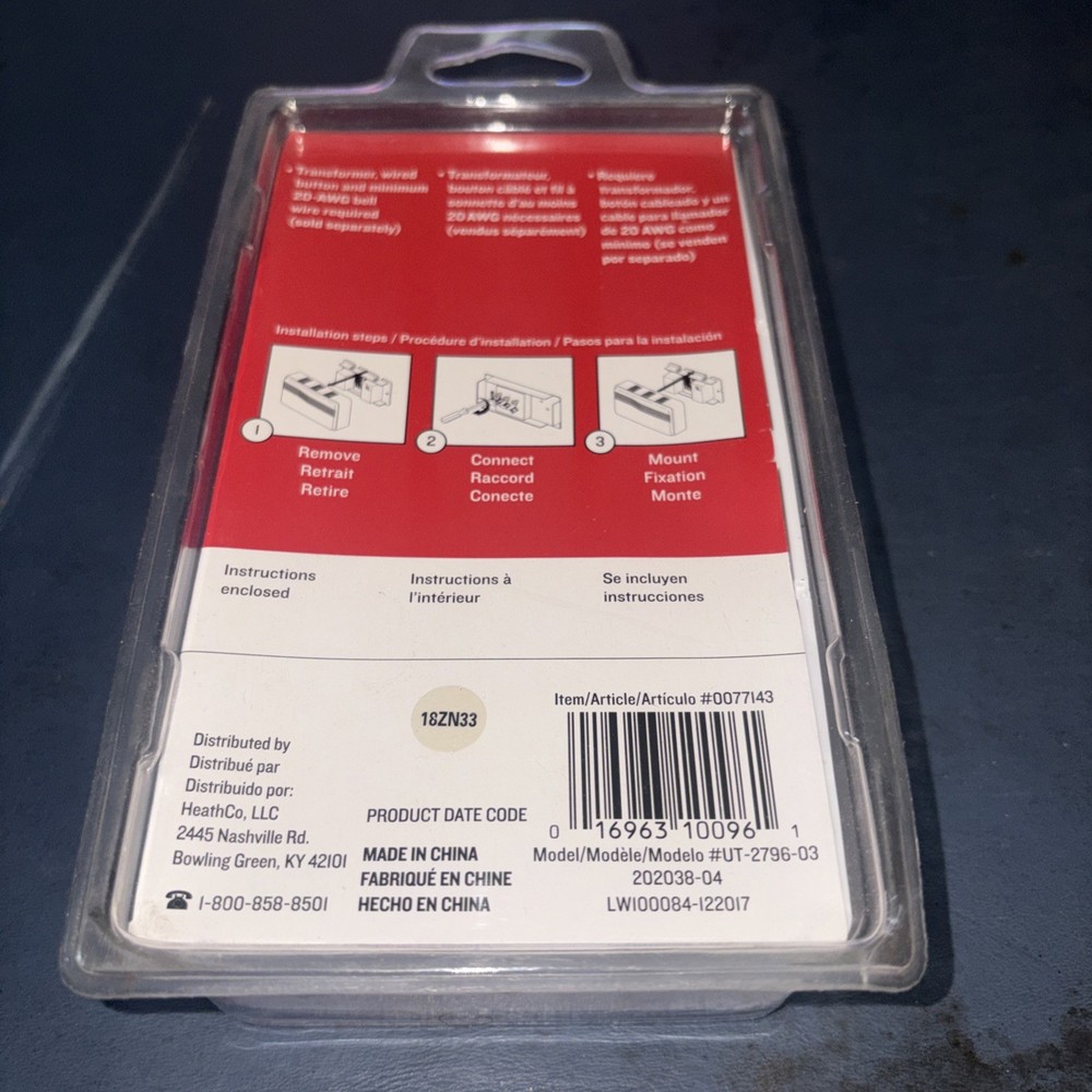 Utilitech Doorbell 2chimes