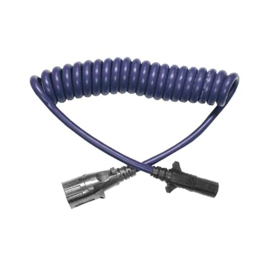 BX88254 7-Wire to 4-Wire Coiled Electrical Cable