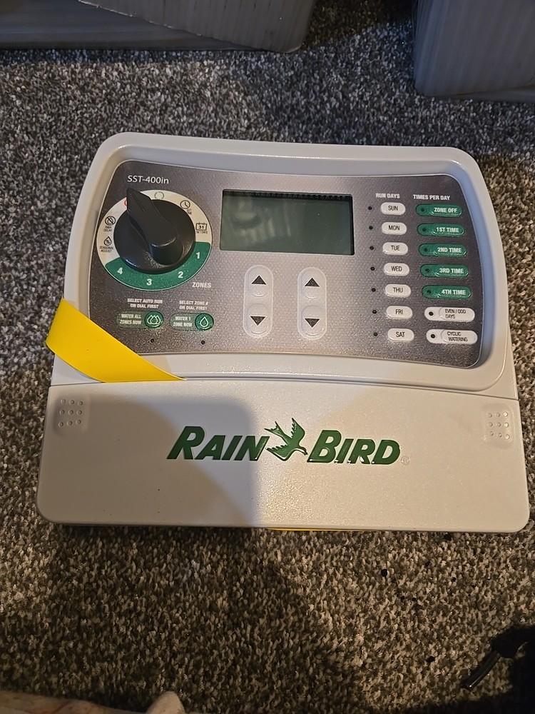 Rain Bird SST400IN 4-Station Indoor Controller SST Irrigation Timer Simple Set