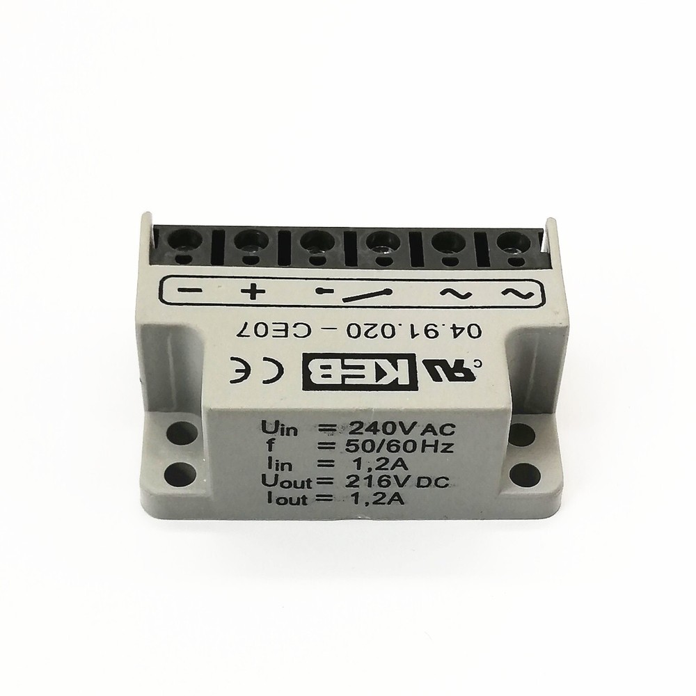 KEB 04.91.020-CE07 full wave rectifier Keb Brake rectifier