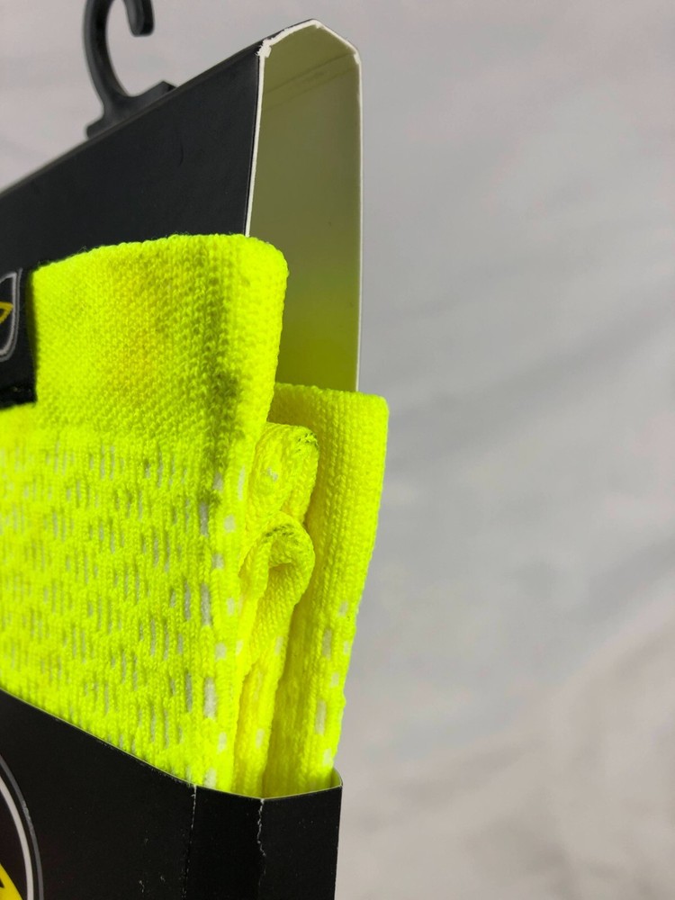 Defeet EVO Mount Ventoux Sock SIZE Large High Visibilty