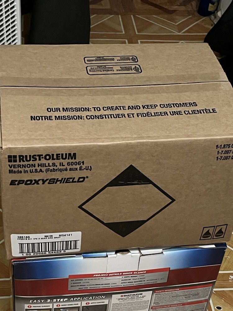 Rust-Oleum Epoxyshield Floor Coating Kit