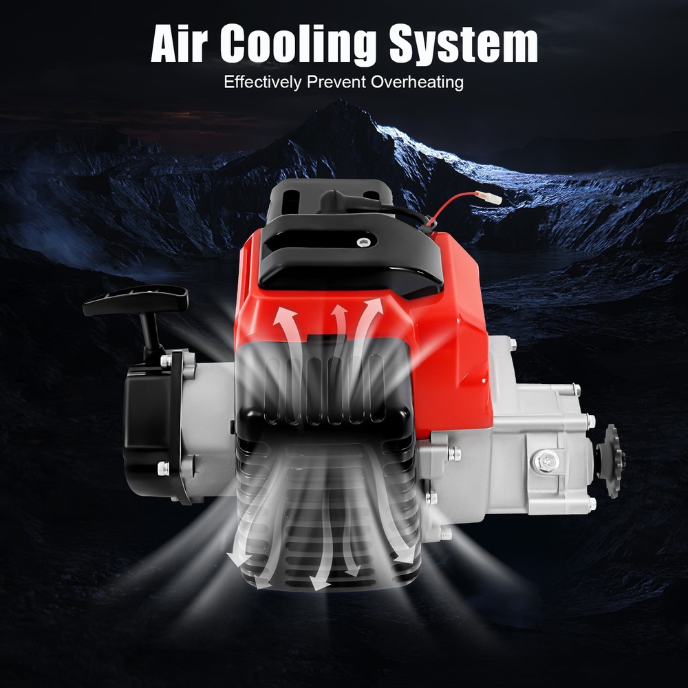 49CC 2-Stroke Pull Start Engine Motor FOR Pocket Goped Buggy Mini Bike Scooter