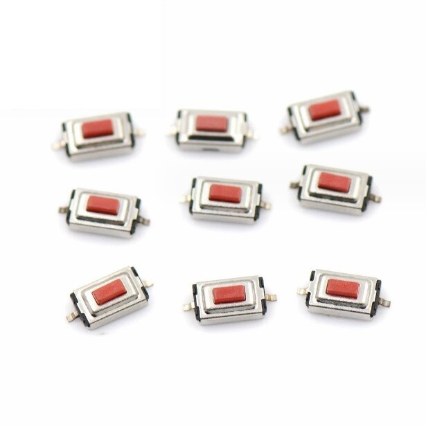 100pcs Tact Switch 3*6*2.5MM 2pin small switch patch button light touch switch