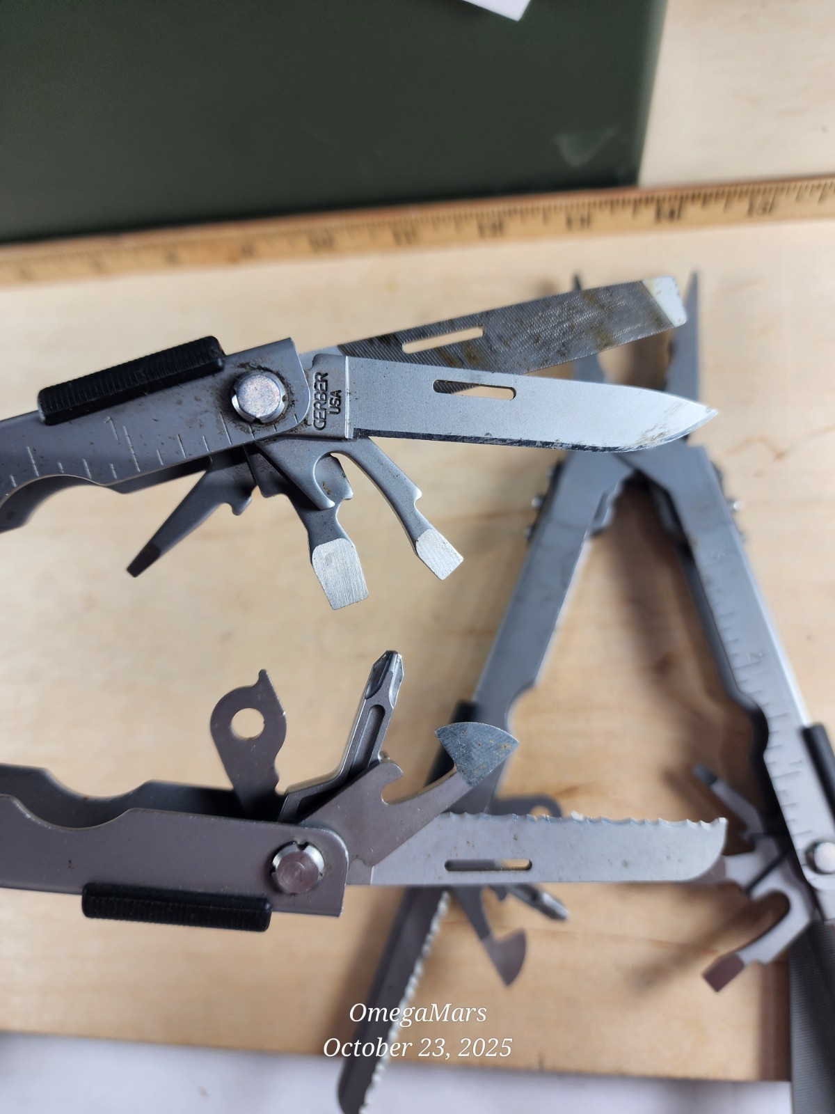 Gerber MP 600 Multi-Plier 600 Stainless/Black BASIC (no carbide) x1(ONE) per